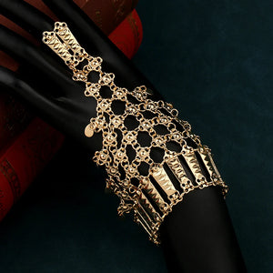 Metal Bracelet Ring Set Plating Arabic Wedding Jewelry