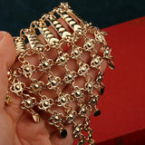 Metal Bracelet Ring Set Plating Arabic Wedding Jewelry