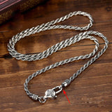 Six-character Mantra Vajra Sweater Chain Necklace