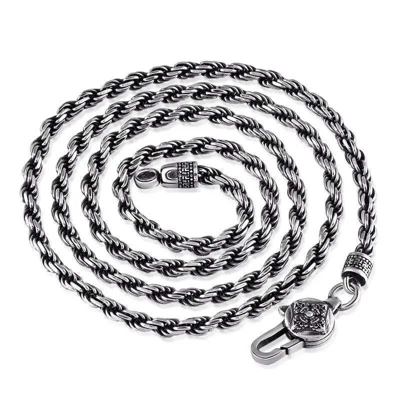 Six-character Mantra Vajra Sweater Chain Necklace