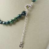 Baroque Freshwater Pearl Choker Necklace Heart Clasp