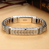 Hanfeng Back Passepartout Bracelet - Silver