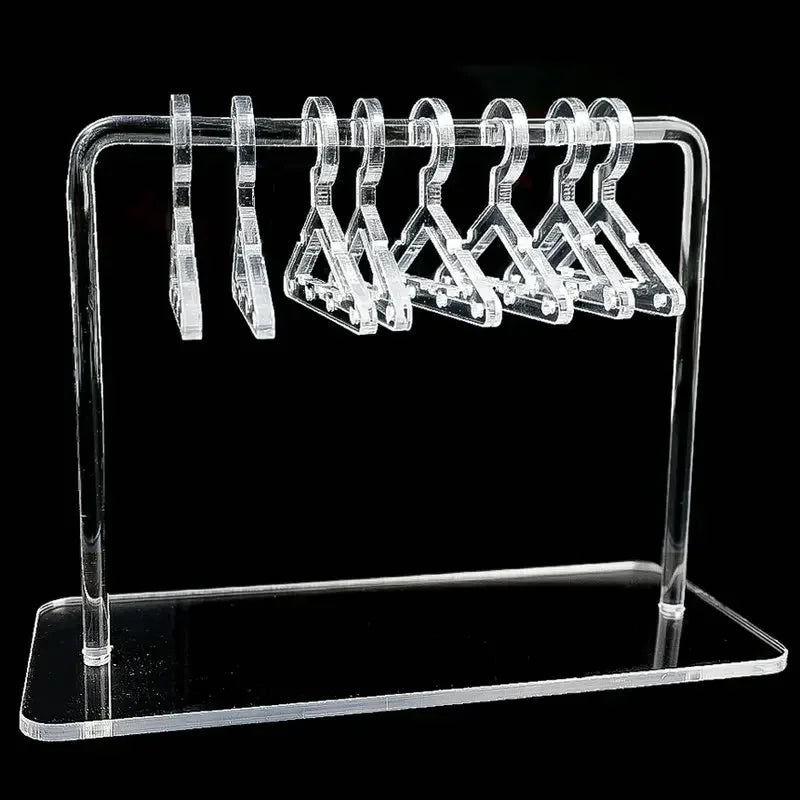 Acrylic Jewelry Display Rack Earrings Hanging Stand