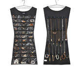 Jewelry Hanging Organizer Bag with Pockets