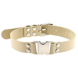 Harajuku Goth Punk Pu Leather Choker Necklace Magnetic Clasp