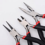 8-Piece Manual Pliers Set for Jewelry Making