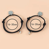 Heart Magnetic Couple Bracelet Cat Paw Luminous Adjustable Paired Jewelry