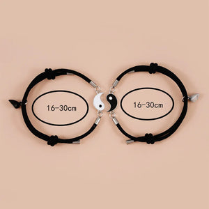 Heart Magnetic Couple Bracelet Cat Paw Luminous Adjustable Paired Jewelry