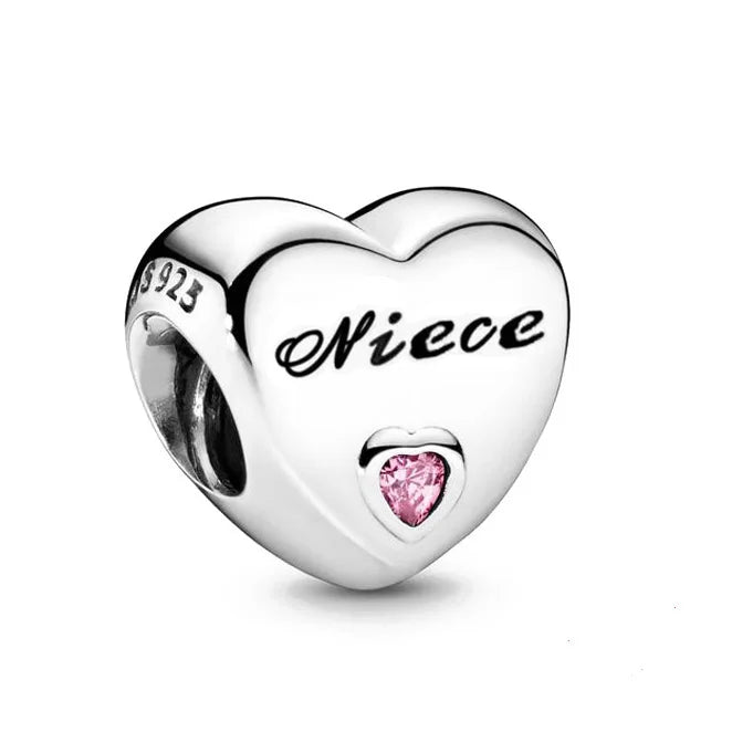 Heart Shape Beads for DIY Women Jewelry Gift