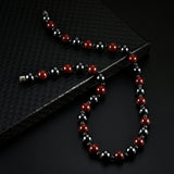 Hematite Necklace Red Health Jewelry Beads