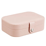 Leather Jewelry Box Travel Jewelry Organizer