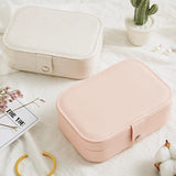 Leather Jewelry Box Travel Jewelry Organizer