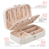 Leather Jewelry Box Travel Jewelry Organizer