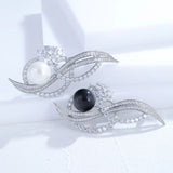 High-End Zircon Brooch Ladies Garland Clothing Accessory