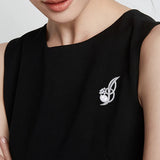 High-End Zircon Brooch Ladies Garland Clothing Accessory