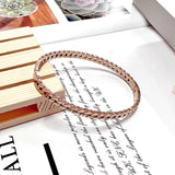 18K Stainless Steel Love Bangle for Women
