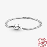 925 Silver Family Tree Zircon Love Bracelet Charms DIY