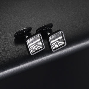Men's Square Copper Cufflinks French Suit Accessories