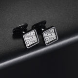 Men's Square Copper Cufflinks French Suit Accessories
