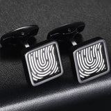 Men's Square Copper Cufflinks French Suit Accessories