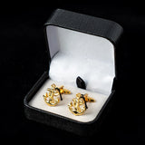 Matte Anchor Cufflinks French Shirt Gift