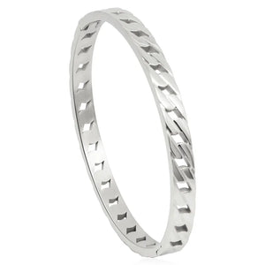 Stainless Steel Love Bangle for Women Party