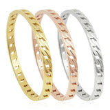 Stainless Steel Love Bangle for Women Party