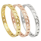 Stainless Steel Love Bangle for Women Party