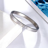 Unique Stainless Steel Geometric Bracelet Ladies Bangle