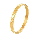 Unique Stainless Steel Geometric Bracelet Ladies Bangle