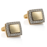 French Cufflinks Rhinestone Men's Business Suits Shirts Buttons Cuff Links