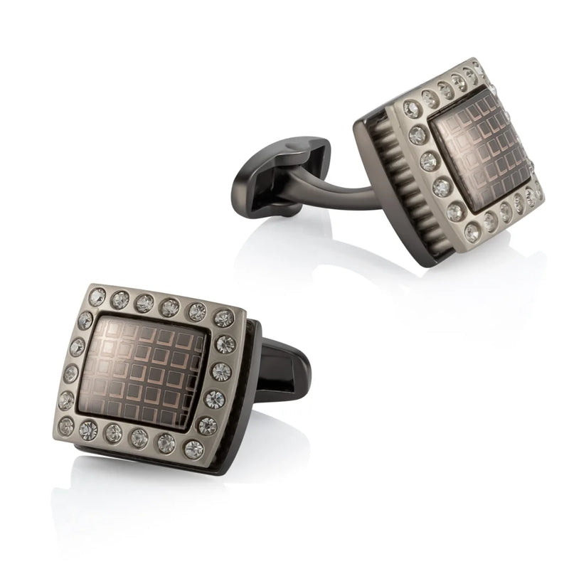 French Cufflinks Rhinestone Men's Business Suits Shirts Buttons Cuff Links
