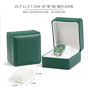 High-end PU Leather Watch Box Jewelry Packaging Box Storage
