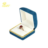 Phnom Penh Velvet Jewelry Box - Ring Pendant Earring Box - Tiff Trinket Box