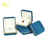 Phnom Penh Velvet Jewelry Box - Ring Pendant Earring Box - Tiff Trinket Box