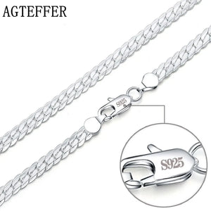 925 Silver 4MM Twisted Rope Bracelets for Men and Women