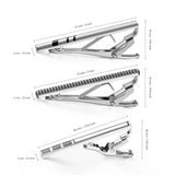Copper Men's Wedding Tie Clip Crystal Tie Clip With Box Gift