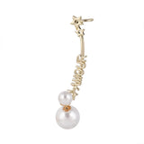 Hipor Moon tassel ear clip for women