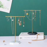 Jewelry Rack Earring Storage Necklace Display Organizer Dresser