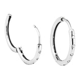 Round Hoop Earrings for Women, Body Shape Earrings