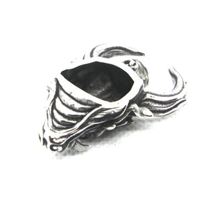 Horn Devil Pendant Stainless Steel Mens Pendant