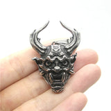 Horn Devil Pendant Stainless Steel Mens Pendant