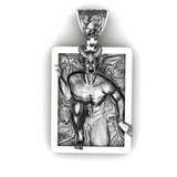 Horror Devil Skull Retro Men's Necklace Gothic Evil Demon Pendant Jewelry