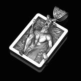 Horror Devil Skull Retro Men's Necklace Gothic Evil Demon Pendant Jewelry