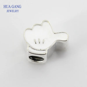 100% S925 Sterling Silver Beads for DIY Jewelry - Birthday Gift