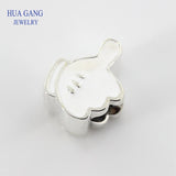 100% S925 Sterling Silver Beads for DIY Jewelry - Birthday Gift