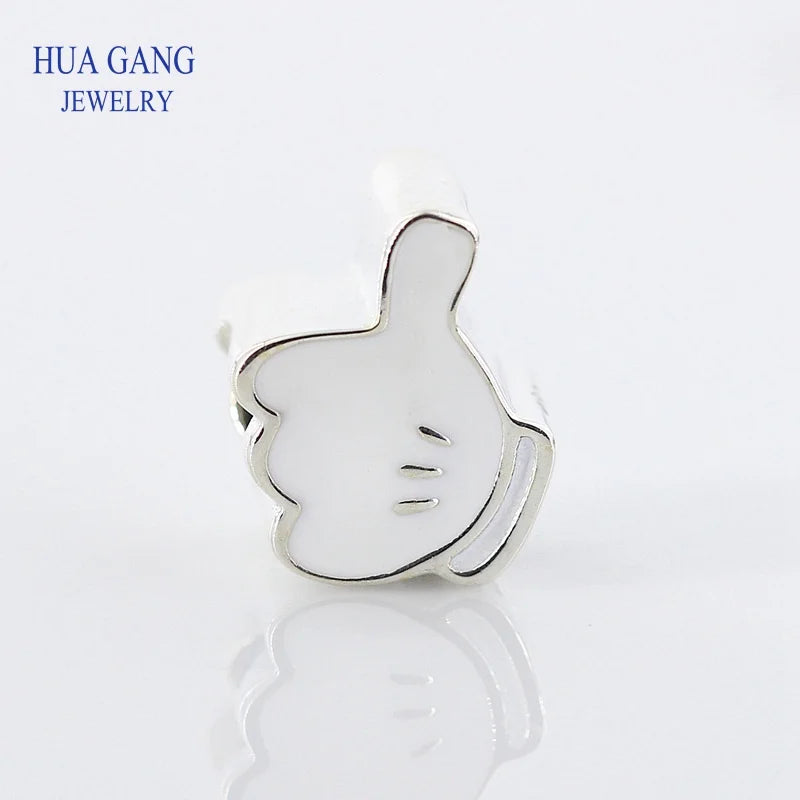 100% S925 Sterling Silver Beads for DIY Jewelry - Birthday Gift