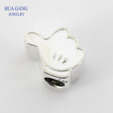 100% S925 Sterling Silver Beads for DIY Jewelry - Birthday Gift