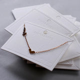 500gsm Necklace Bracelet Earring Cards DIY Jewelry Display Card