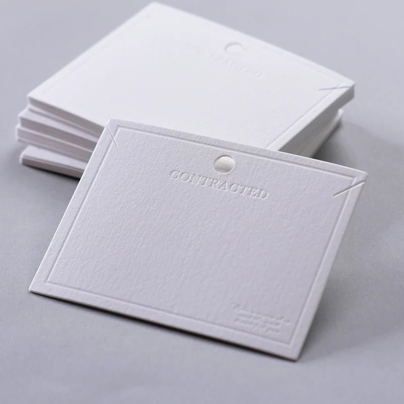 500gsm Necklace Bracelet Earring Cards DIY Jewelry Display Card
